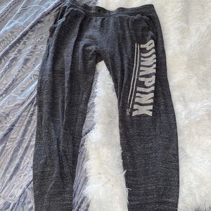Pink Victoria secret joggers